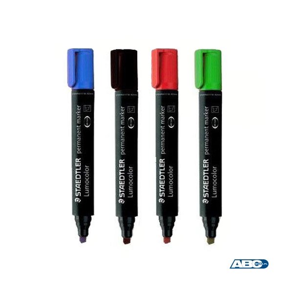 Marker 350-5 zielony STAEDTLER LUMOCOLOR permamentny ścięty