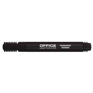 Marker permanentny OFFICE PRODUCTS, okrągły, 1-3mm (linia), czarny