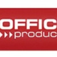 Marker permanentny OFFICE PRODUCTS, okrągły, 1-3mm (linia), czerwony