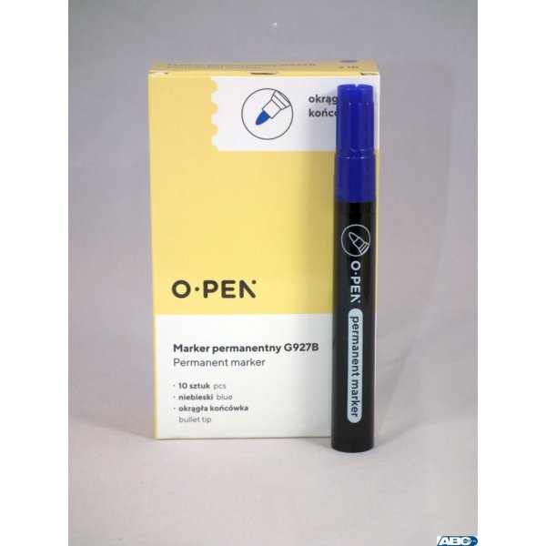 Marker permanentny okrągły G927B niebieski AMA0927922 OPEN (X)
