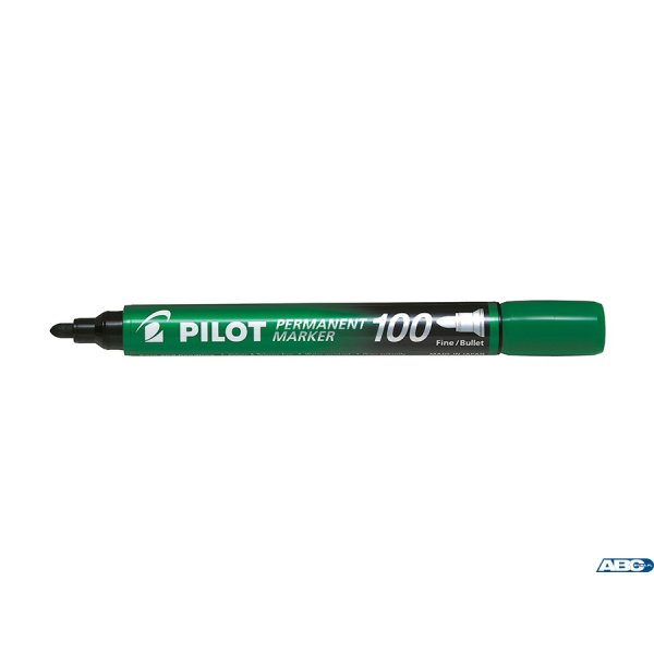 Marker permanentny SCA-100 zielony PILOT SCA-100-G