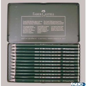 Ołówek CASTELL 9000 DESIGN SET 12 sztuk 119064  FABER CASTEL