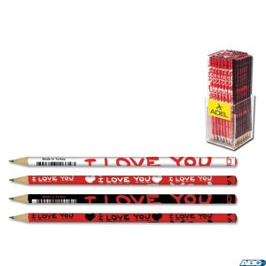 Ołówek I LOVE YOU D / 72 AL130202
