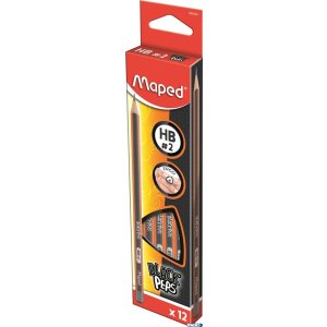 Ołówek drewniany Blackpeps HB MAPED 850021