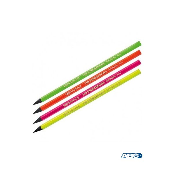 Ołówek EVOLUTION FLUO bez gumki 940757 BIC
