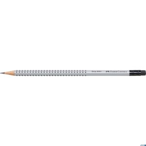 Ołówek GRIP 2001 / B z Gumką FABER-CASTELL 117201