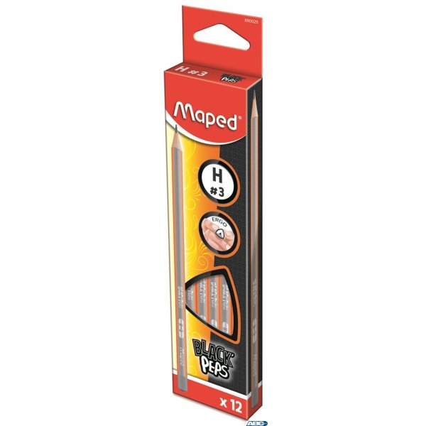 Ołówek drewniany Blackpeps H MAPED 850025