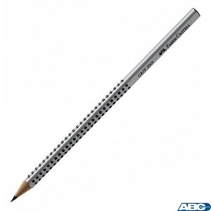 Ołówek JUMBO GRIP B czerwony do nauki pisania FC111921  FABER-CASTELL