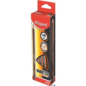 Ołówek BLACKPEPS JUMBO HB 854021 MAPED