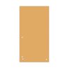 Przekładki DONAU, karton, 1 / 3 A4, 235x105mm, 100szt., pomarańczowe