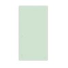 Przekładki DONAU, karton, 1 / 3 A4, 235x105mm, 100szt., zielone