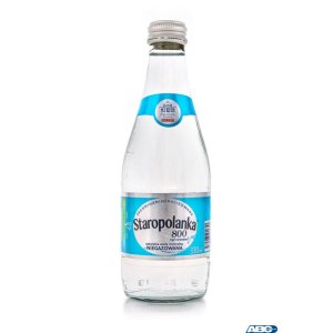 Woda STAROPOLANKA 330ml niegazowana szkło zgrzewka 12szt.