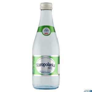 Woda STAROPOLANKA 330ml gazowana szkło zgrzewka 12szt.