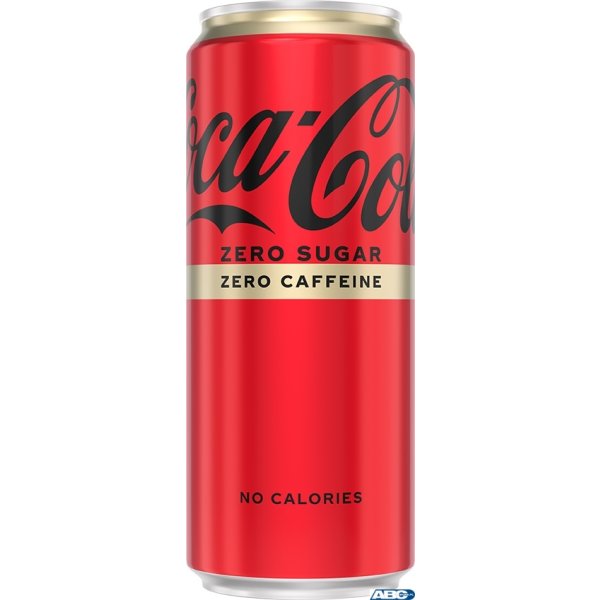 Napój COCA COLA ZERO bez kofeiny 0.33L PUSZKA