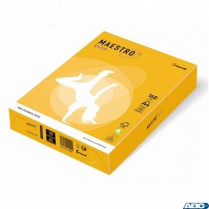 Papier A4 160g złotożółty 250a SY40 MAESTRO COLOR
