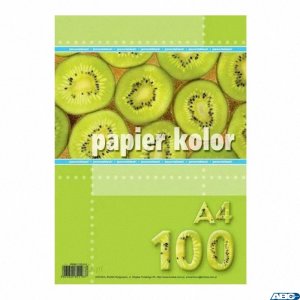 Papier xero A4 niebieski (100 arkuszy) KRESKA
