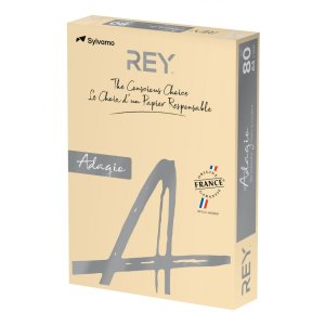 Papier ksero REY ADAGIO, A4, 80gsm, 38 piaskowy pastel *RYADA080X430 R200