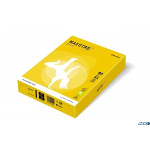 Papier xero MAESTRO COLOR A4 80g IG50 żółć siarkowa