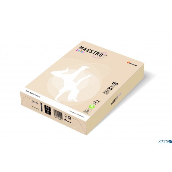 Papier xero A4 MAESTRO COLOR 80g CR20 kremowy