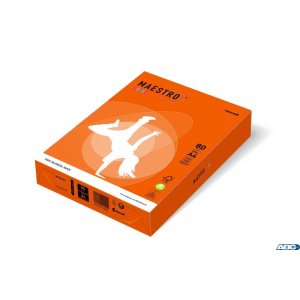 Papier xero A4 MAESTRO COLOR 80g OR43 pomarańczowy