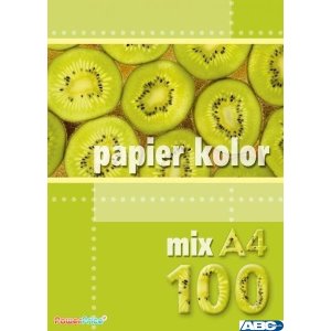 Papier xero A4 mix kolorów (100 arkuszy) KRESKA  229