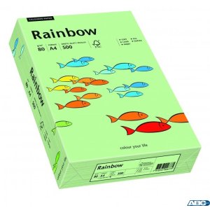 Papier xero kolorowy RAINBOW przygaszona zieleń R75 88042629