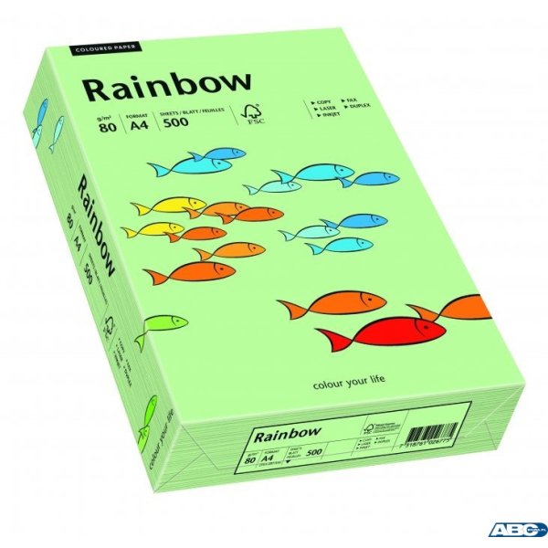 Papier xero kolorowy RAINBOW przygaszona zieleń R75 88042629