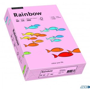 Papier xero kolorowy RAINBOW jasnoróżowy R54 88042519