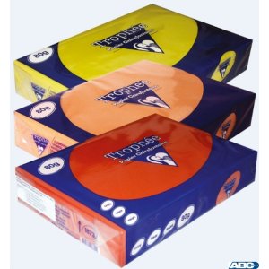 Papier xero A4 80g TROPHEE pastelowy łososiowy XCA41769 CLAIREFONTAINE