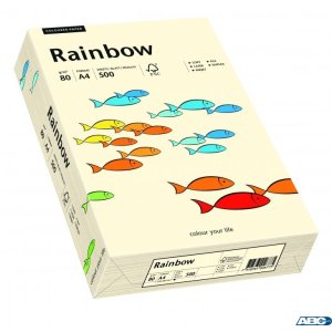 Papier xero kolorowy RAINBOW kremowy R03 88042249