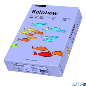 Papier xero A4 / 160g fiolet R60 RAINBOW 88042571 250ark