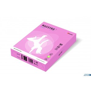 Papier xero A4 MAESTRO COLOR 80g PI25 różowy