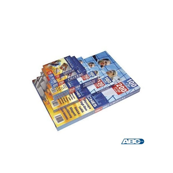 Folia laminacyjna ARGO 75x105mm 100 mic standard błysk 100szt.