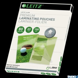 Folia do laminacji Leitz UDT A5 80 mic., 100 szt., 74920000