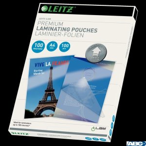 Folia do laminacji Leitz UDT A4 100mic., 100 szt., 74800000
