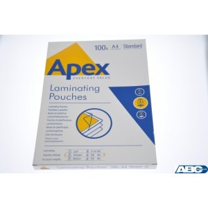 APEX folie do laminacji A4 STANDARD op. 100szt. 6003301 FELLOWES