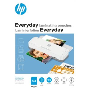Folie laminacyjne HP EVERYDAY, A4, 75 mic, 100 szt., przezroczyste / połysk