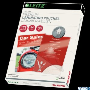 Folia do laminacji Leitz UDT A4 175 mic., 100 szt., 74830000 (X)