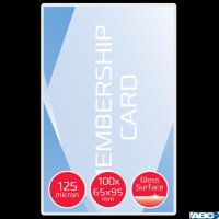 Folie do laminacji GBC Card, 125 mic., przezroczyste , 100 szt., 3740301