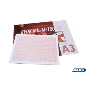 Blok milimetrowy A3 20k KRESKA  448