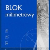 Blok milimetrowy A4 20kartek UNIPAP