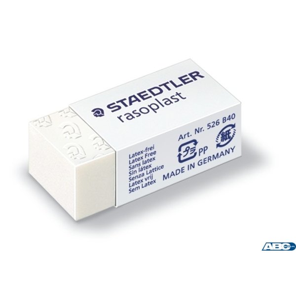 Gumka 526 B40 średnia RASOPLAST STAEDTLER