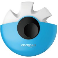 Gumka uniwersalna KEYROAD UFO Spinner, pakowane na displayu, mix kolorow