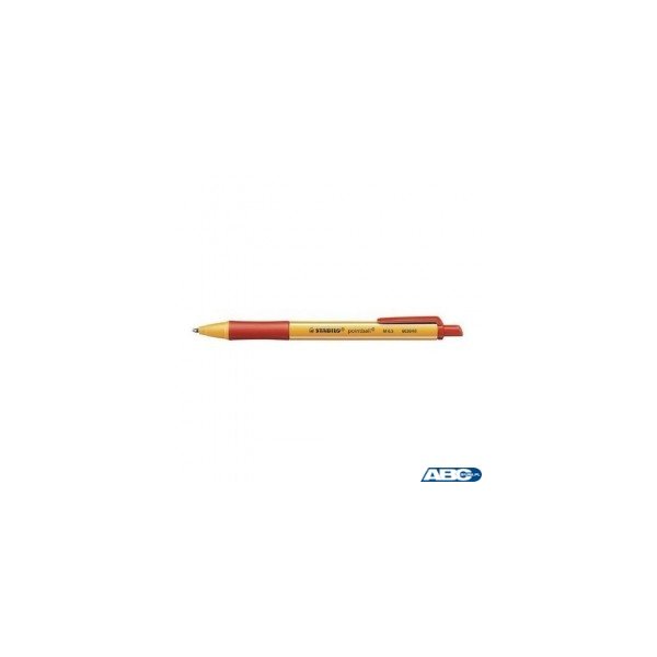 Długopis Pointball 6030/40 czerwony STABILO