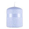 Świeca słupek DONAU HOME Milo, 70x90mm, błękit perła