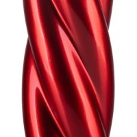 Świeca słupek DONAU HOME Laval, 50x130mm, rubin