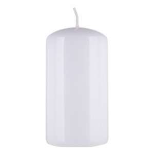 Świeca słupek DONAU HOME Standard Gloss, 60x115mm, biały