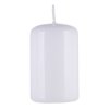 Świeca słupek DONAU HOME Standard Gloss, 50x80mm, biały