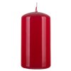 Świeca słupek DONAU HOME Standard Gloss, 60x115mm, czerwony