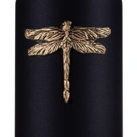 Świeca słupek DONAU HOME Ważka, 70x130mm, czarny